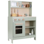 Cuisine en bois vert