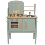 Cuisini�re en bois verte