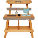 Cuisine d'extrieur en bois muddy lab