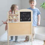 Cuisini�re en bois cr�me