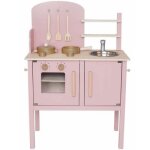 Cuisinire en bois rose
