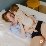 Culotte post - partum flowly black (l - xl - 2xl)