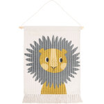 Tenture murale lion jaggo