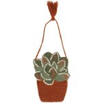 Tenture murale little green plante suspendue (20 x 30 cm)