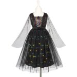 Dguisement agatha avec leds lumineuses (5 - 7 ans)