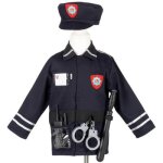 Dguisement enfant set de policier + accessoires (4 - 7 ans)