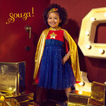D�guisement super h�ros girl (5 - 7 ans)
