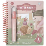 Cahier de coloriage � l'eau rosa fairy garden