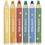Crayons de couleur en bois jim