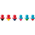 6 premiers crayons de cire