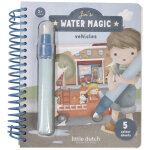 Cahier de coloriage � l'eau jim v�hicules