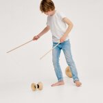 Diabolo beige paillet�