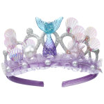 Diad�me tiara sir�ne violette