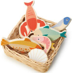Panier du march� fruits de mer