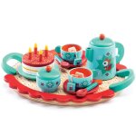 Service � th� en bois le go�ter de renard