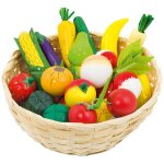 Corbeille de fruits et l�gumes (21 pi�ces)