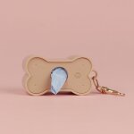 Distributeur de sacs � crottes biscuit marron