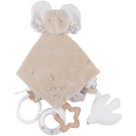 Doudou plat attache sucette bali