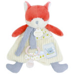 Doudou attache - sucette romarin le renard (19 cm)