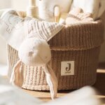 Doudou attache sucette bunny ears nougat