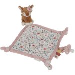 Doudou attache sucette carr faon fairy garden