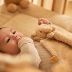 Doudou attache sucette elephant suki