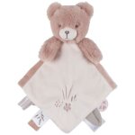 Doudou attache sucette ours lily Doudou attache sucette ours lily