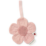 Doudou attache - t�tine en gaze de coton fleur fairy garden
