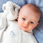 Doudou augustin le lapin �cru (24 cm)