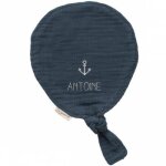 Doudou ballon bleu pétrole (personnalisable) Doudou ballon bleu pétrole (personnalisable)