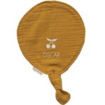 Doudou ballon jaune moutarde (personnalisable) Doudou ballon jaune moutarde (personnalisable)
