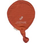 Doudou ballon terracotta (personnalisable) Doudou ballon terracotta (personnalisable)