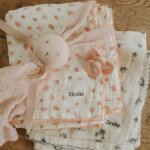 Doudou blinkie powder pink