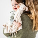 Doudou c�lin teddy chien ecru (27 cm)