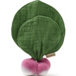 Doudou de dentition 2 en 1 ramona le radis Doudou de dentition 2 en 1 ramona le radis