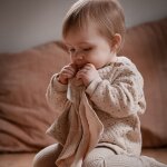 Doudou de dentition leaf cream
