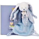 Doudou lapin vanille fraise bleu (25 cm)