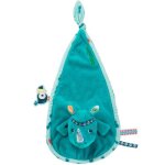 Doudou marionnette attache sucette marius le rhinocéros Doudou marionnette attache sucette marius le rhinocéros