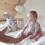 Doudou marionnette �l�phant (24 cm)