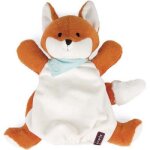 Doudou marionnette renard paprika les amis