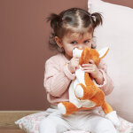 Doudou marionnette renard paprika les amis