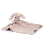 Doudou plat bashful luxe lapin rose