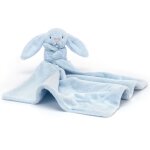 Doudou plat bashful lapin bleu