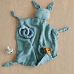 Doudou plat agnete rabbit peppermint