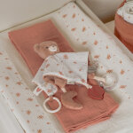 Doudou plat attache sucette lily