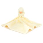 Doudou plat bashful canard