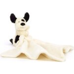 Doudou plat bashful chien noir et crème (34 cm) Doudou plat bashful chien noir et crème (34 cm)