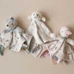 Doudou plat buddy loup