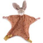 Doudou plat lapin argile trois petits lapins (personnalisable)