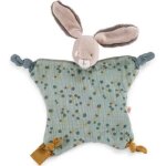 Doudou plat lapin sauge trois petits lapins